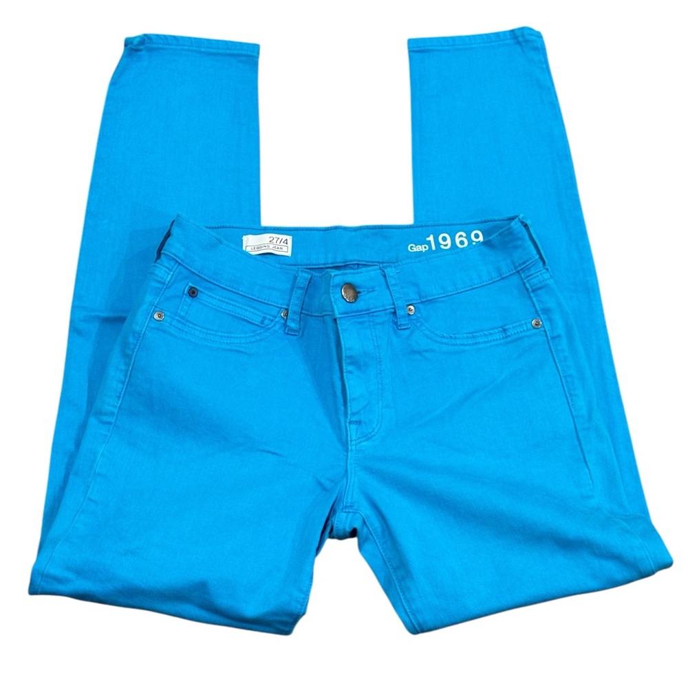 GAP Bright Blue Jean Leggings